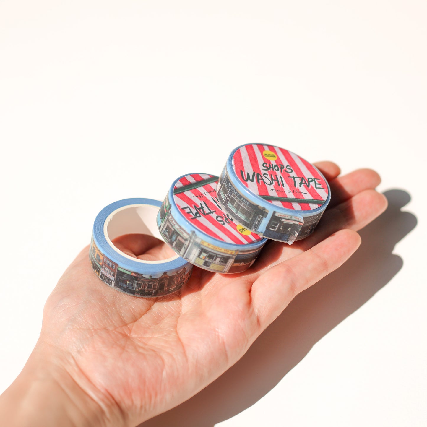 London shop fronts (2024) - Washi tape - 15mm x 10m