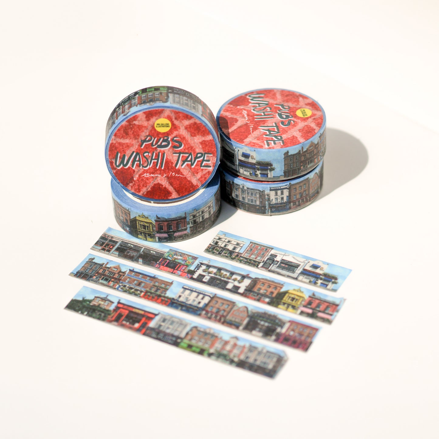 London pubs (2024) - Washi tape - 15mm x 10m