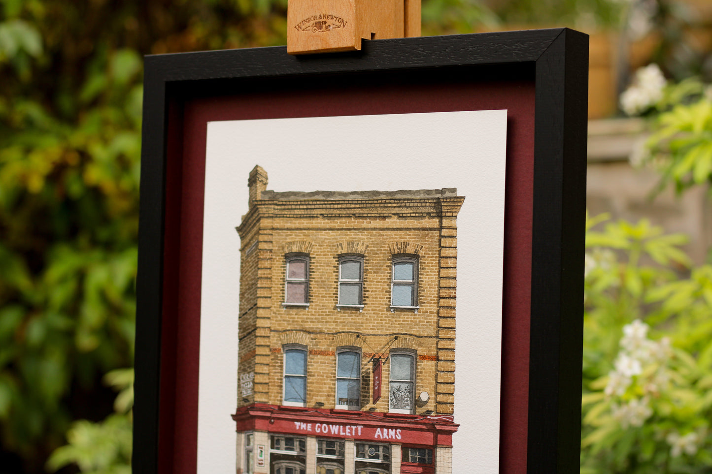 Peckham - The Gowlett Arms - Original watercolour painting (framed)