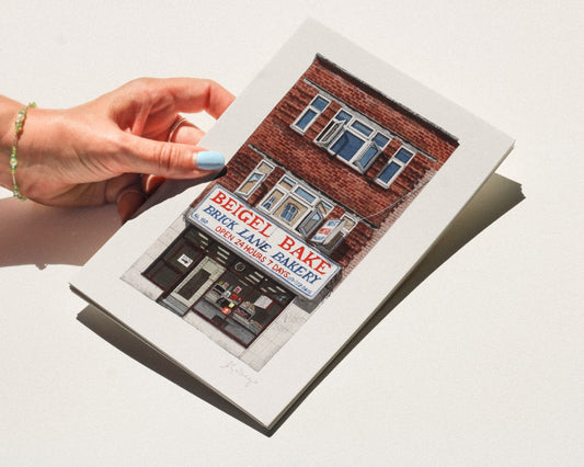 Brick Lane - Beigel Bake - Giclée Print (unframed) - Shoreditch
