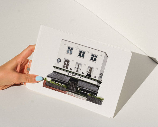 East Dulwich - The Lordship - Giclée Print (unframed)