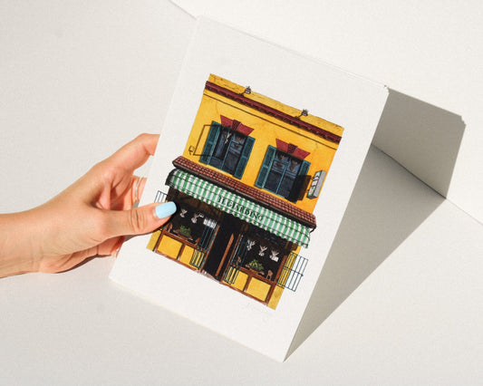 Peckham - Il Giardino restaurant - Giclée Print (unframed)