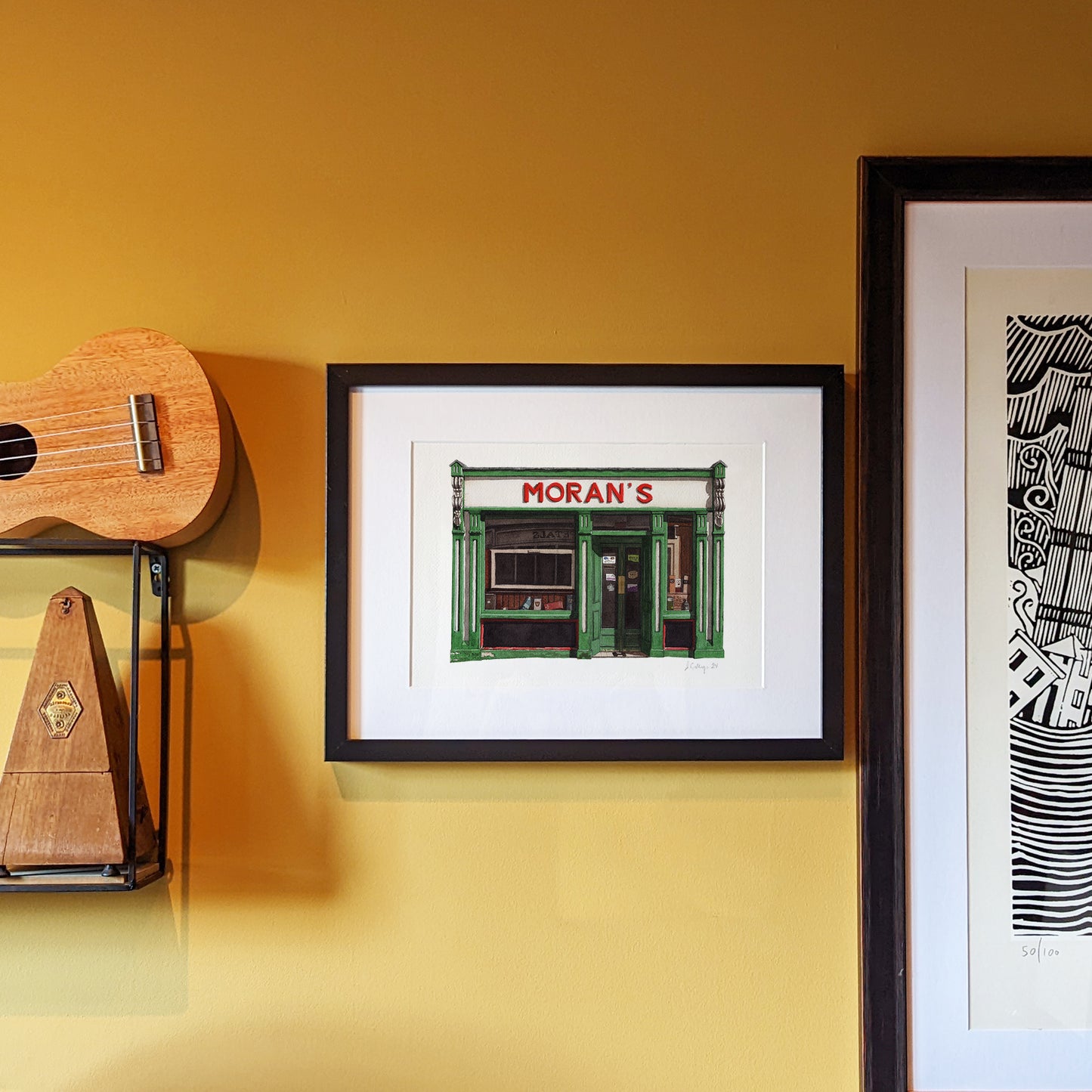 Westport - Moran's - Giclée Print (unframed) - Co. Mayo. Ireland