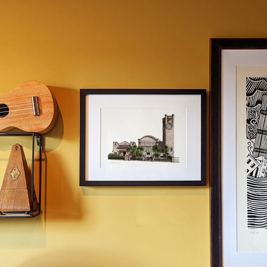 Forest Hill - Horniman Museum - Original painting (framed)