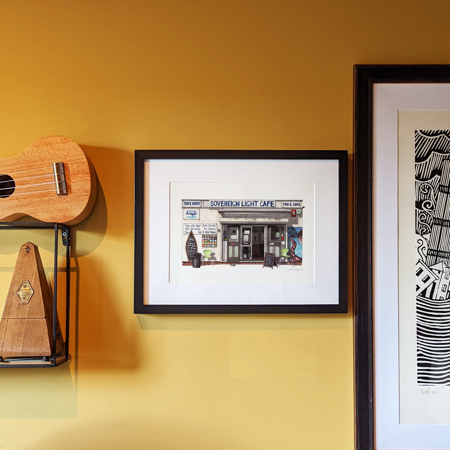 Bexhill - Sovereign Light Cafe - Giclée Print (unframed)