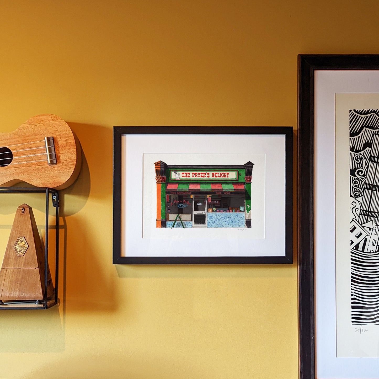 Holborn - The Fryer's Delight - Giclée Print (unframed)