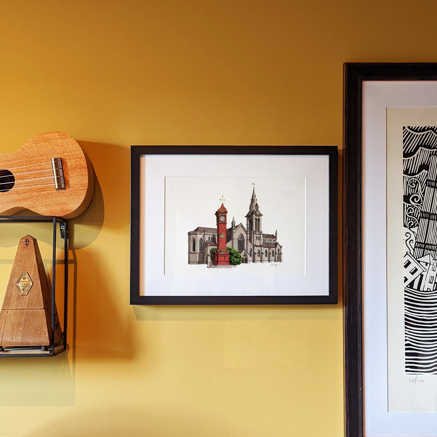 Highbury Place Clocktower - Giclée Print (unframed)