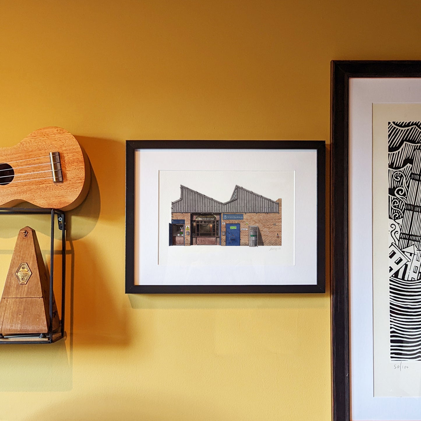 Gipsy Hill - Gipsy Hill Brewery Taproom - Giclée Print (unframed)