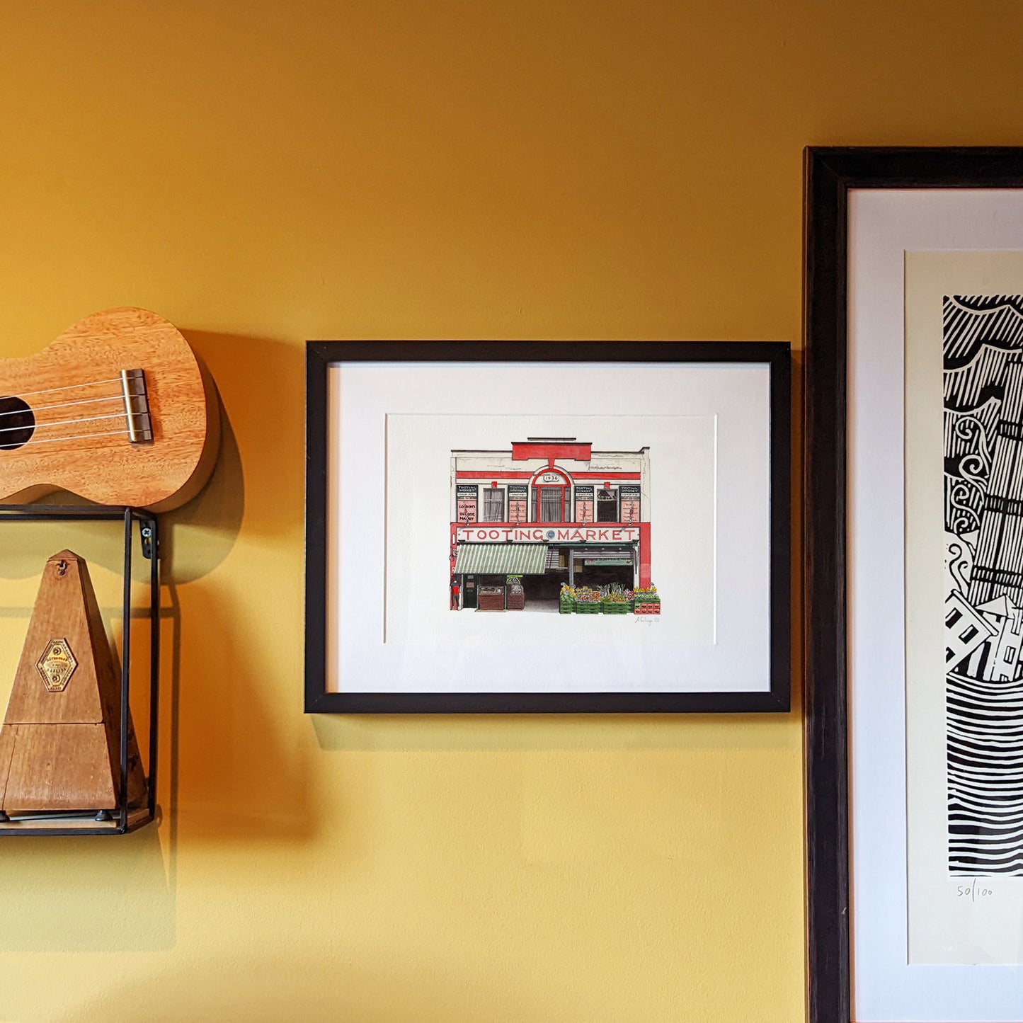 Tooting - Tooting Market - Giclée Print (unframed)