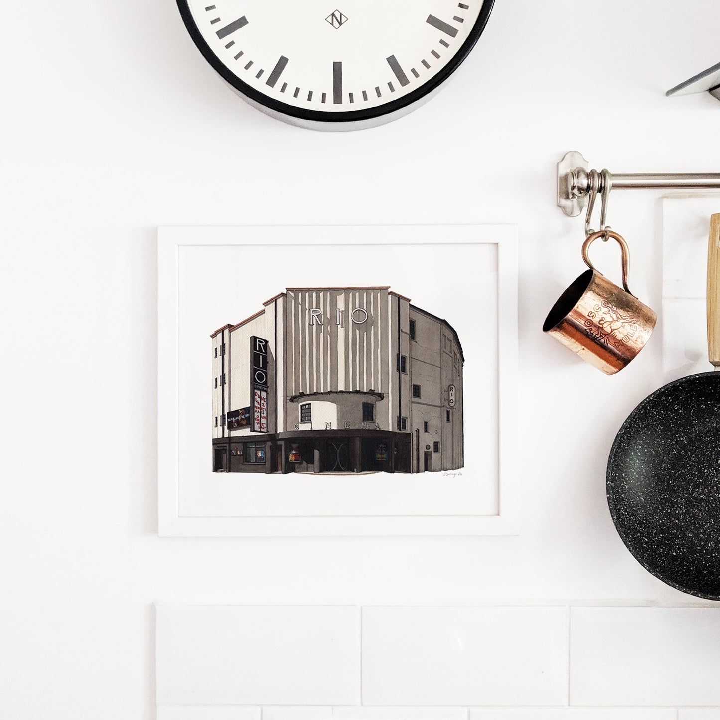 Dalston - Rio Cinema - Giclée Print (unframed)