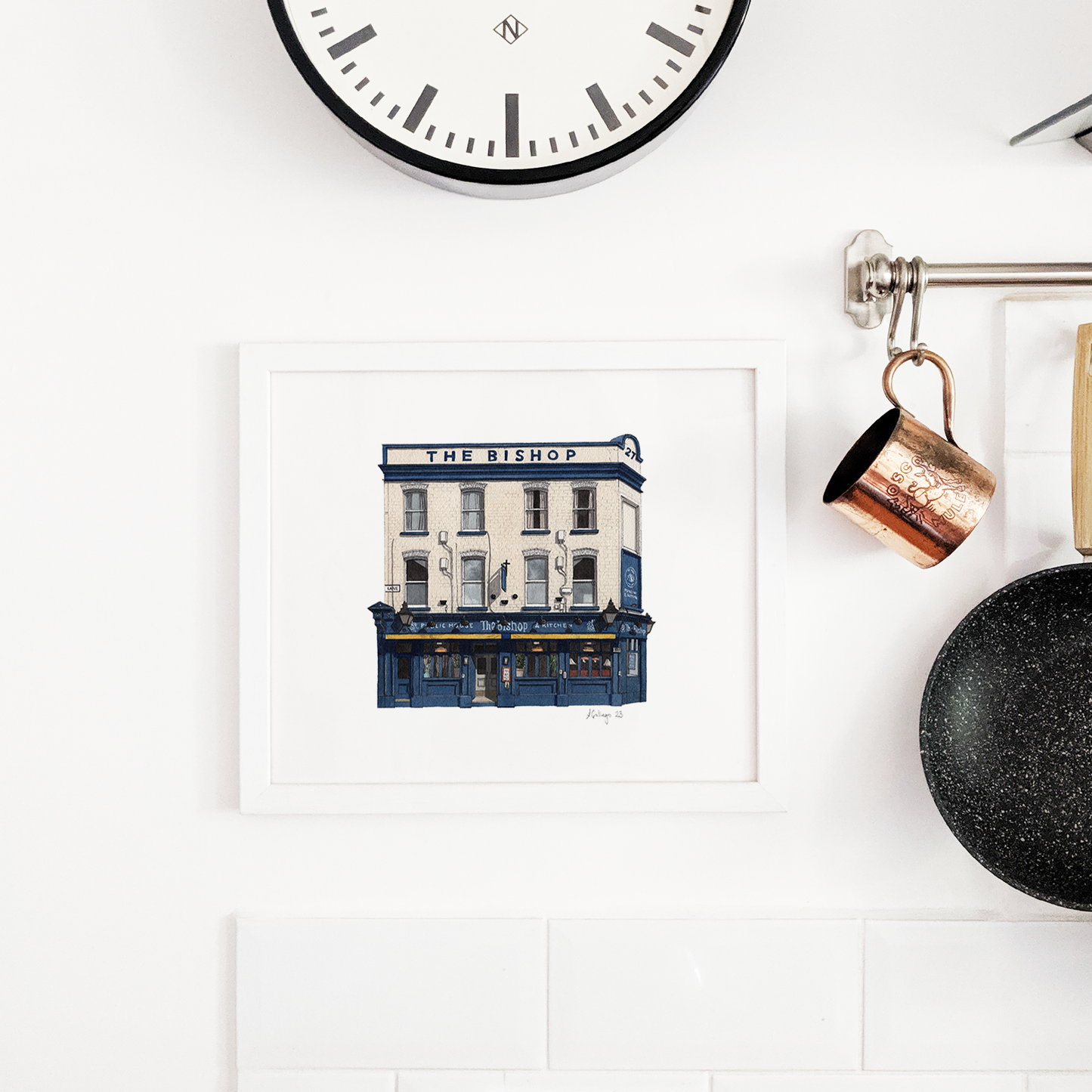 East Dulwich - The Bishop - Giclée Print (unframed)
