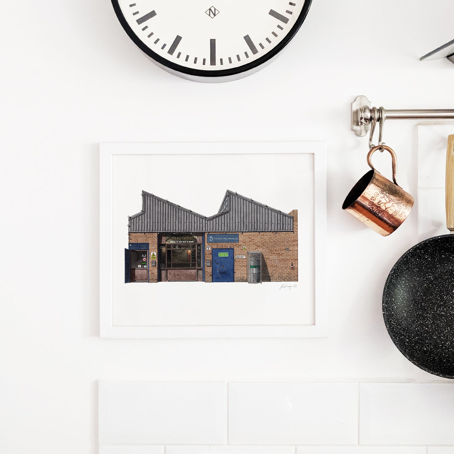Gipsy Hill - Gipsy Hill Brewery Taproom - Giclée Print (unframed)