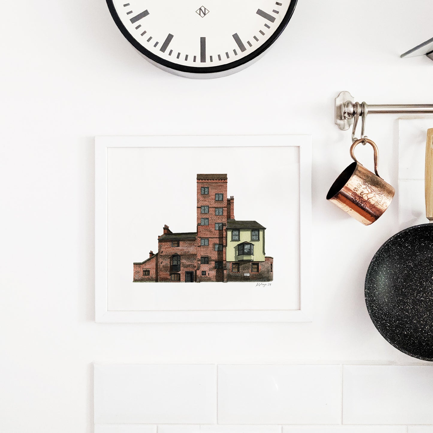 Islington - Canonbury Tower - Giclée Print (unframed) - Newington Green