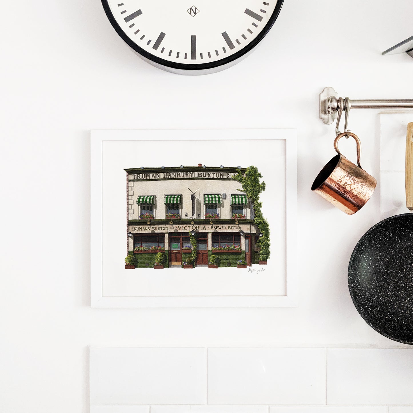 Bermondsey - The Victoria - Giclée Print (unframed)