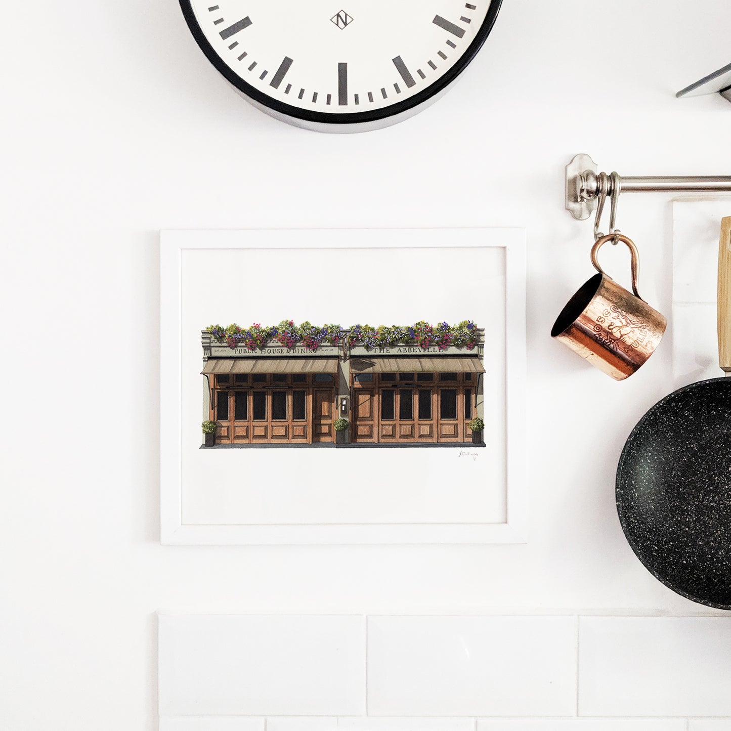 Clapham - The Abbeville - Giclée Print (unframed)