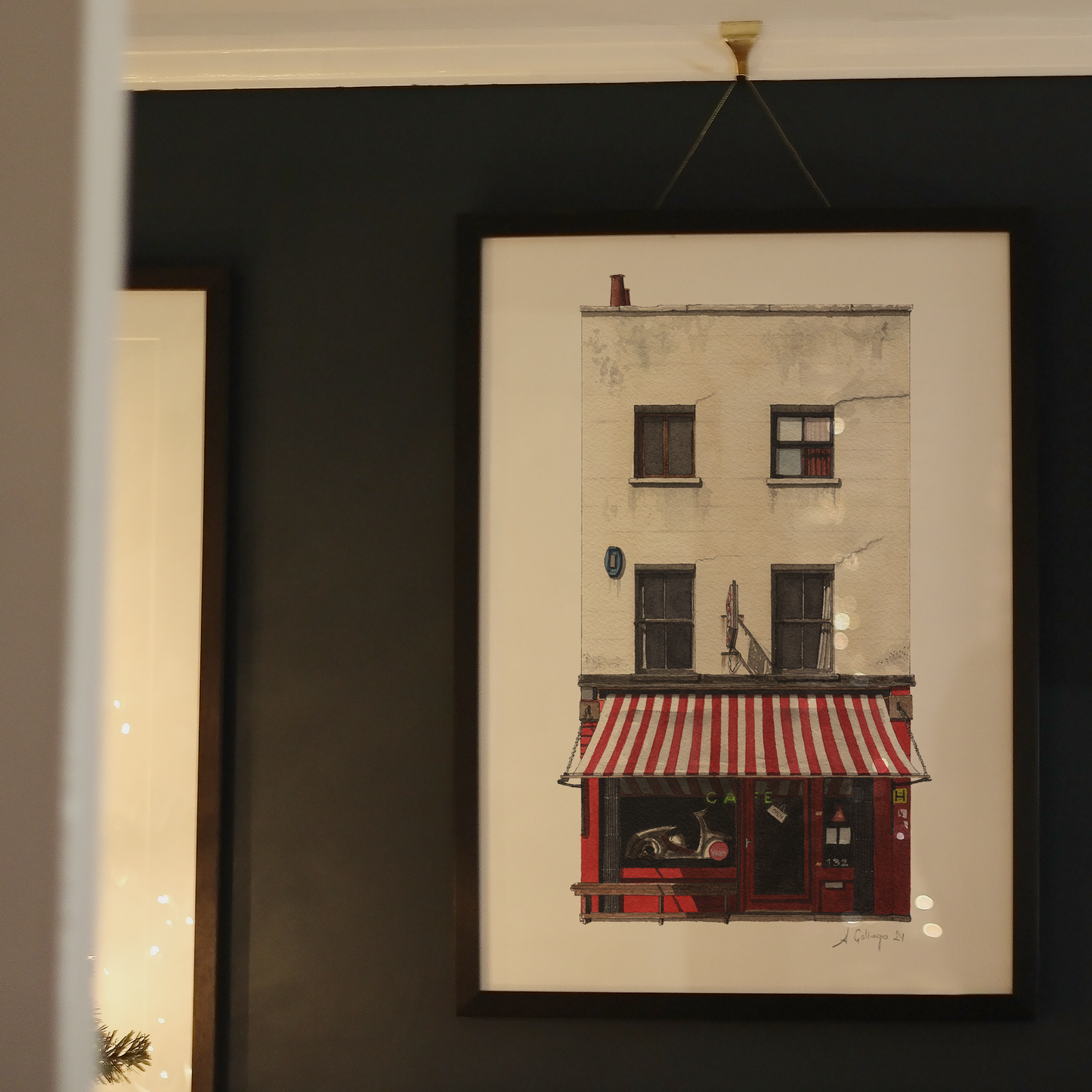 Waterloo - Scootercaffe - Giclée Print (unframed)