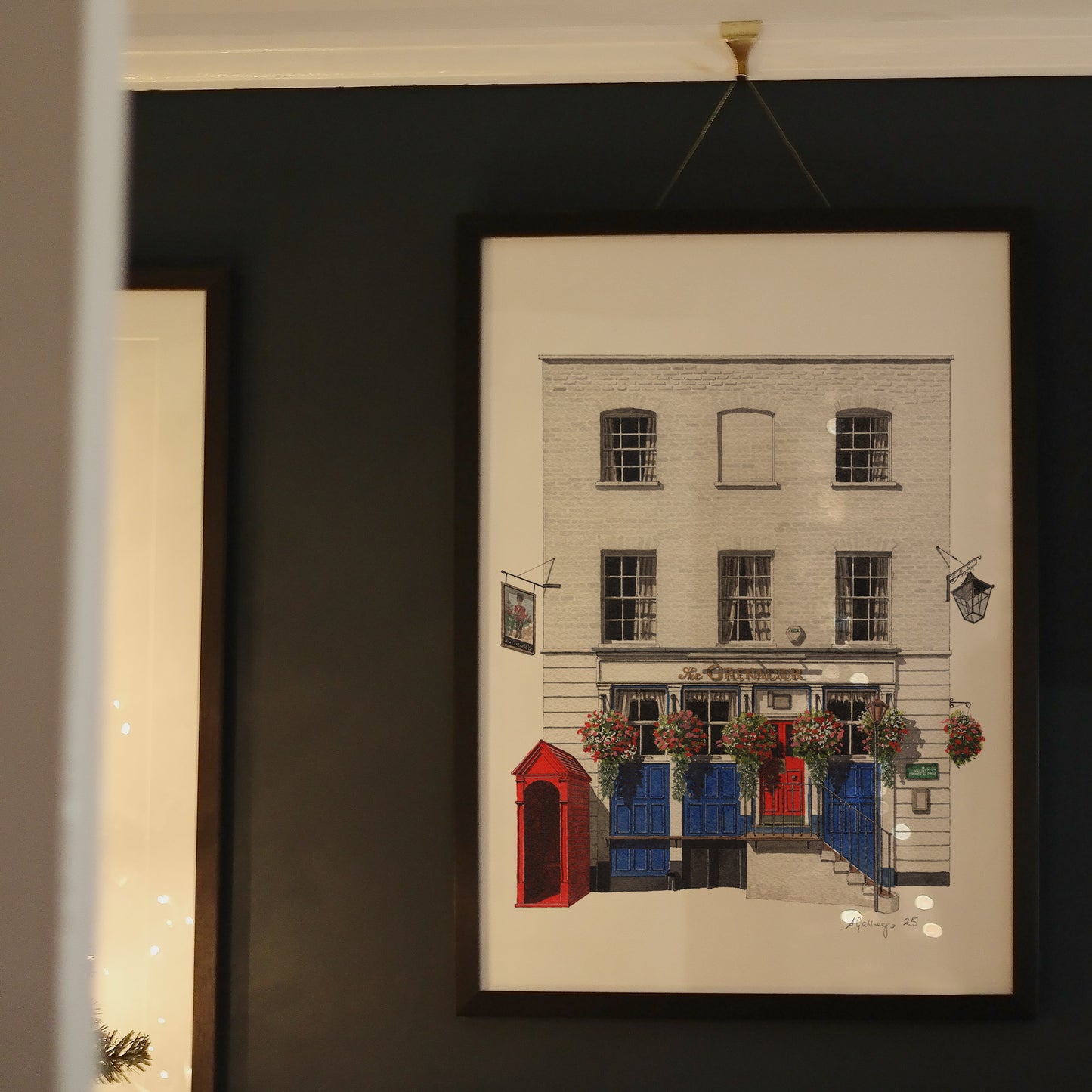 Belgravia - The Grenadier Pub - Giclée Print (unframed) - Knightsbridge