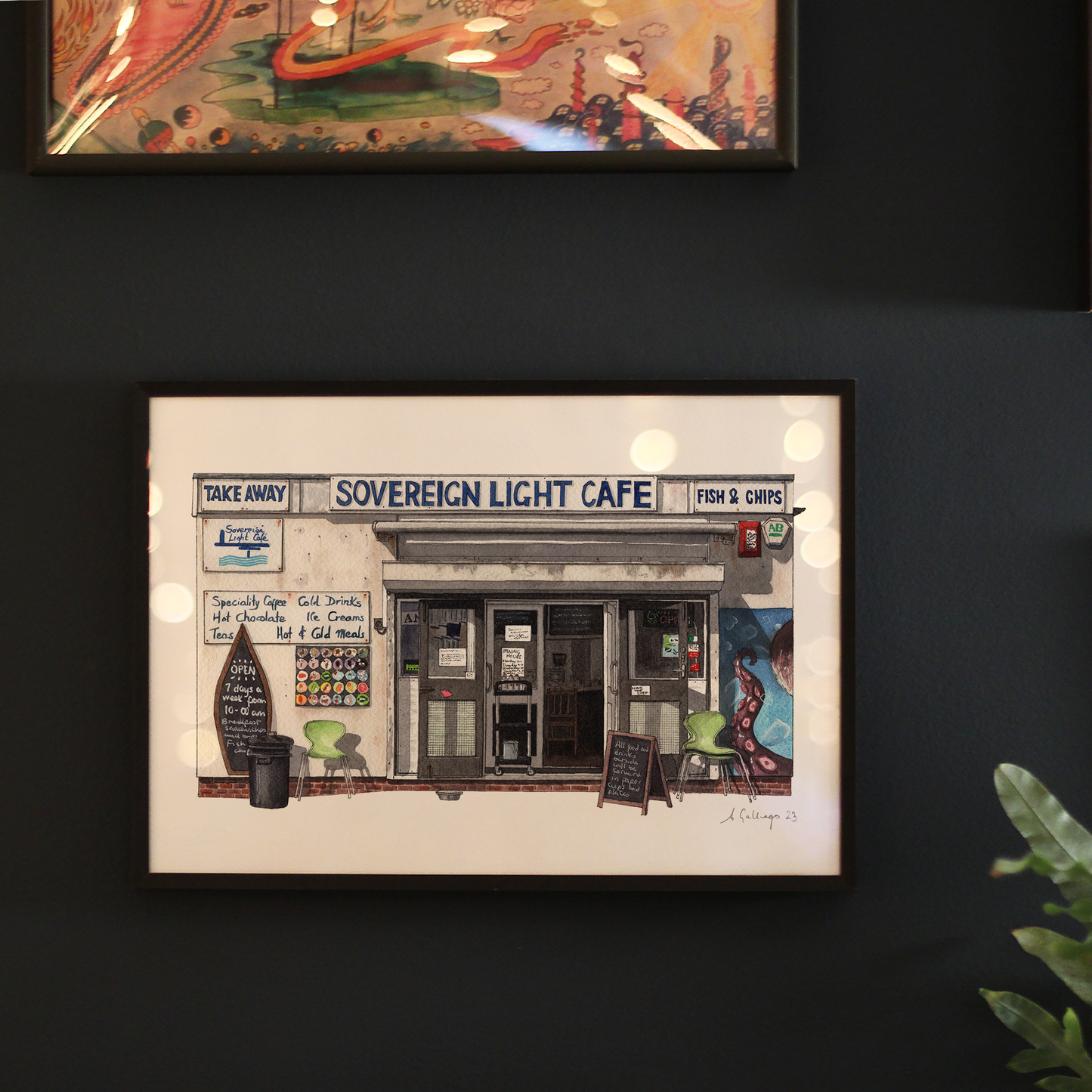 Bexhill - Sovereign Light Cafe - Giclée Print (unframed)