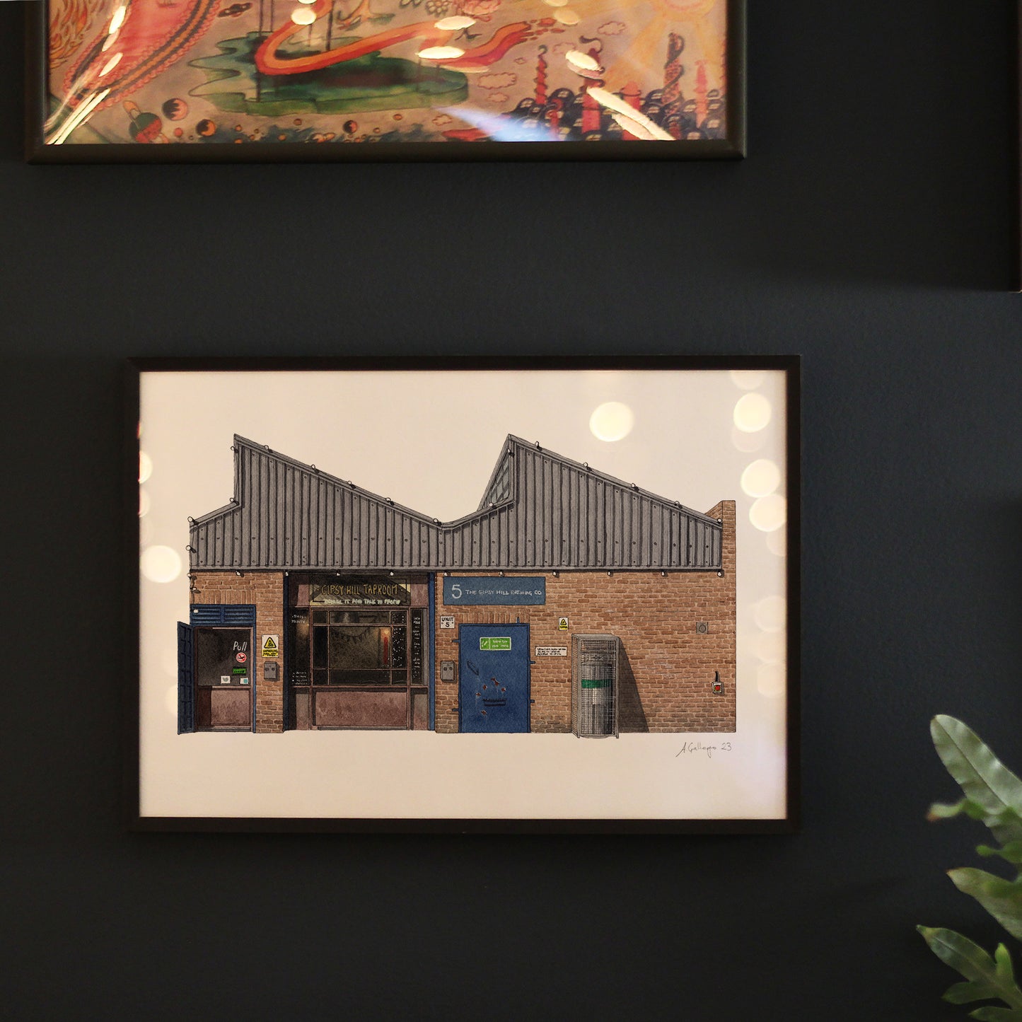 Gipsy Hill - Gipsy Hill Brewery Taproom - Giclée Print (unframed)