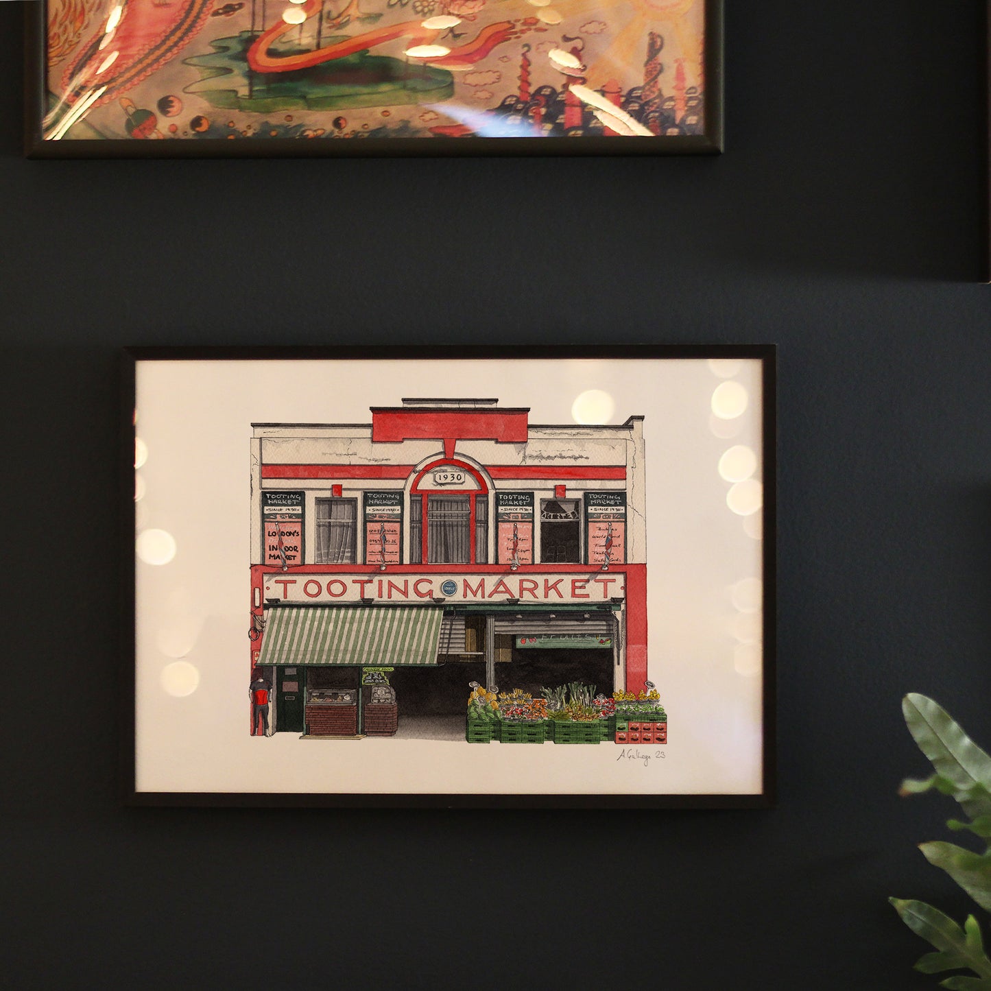 Tooting - Tooting Market - Giclée Print (unframed)