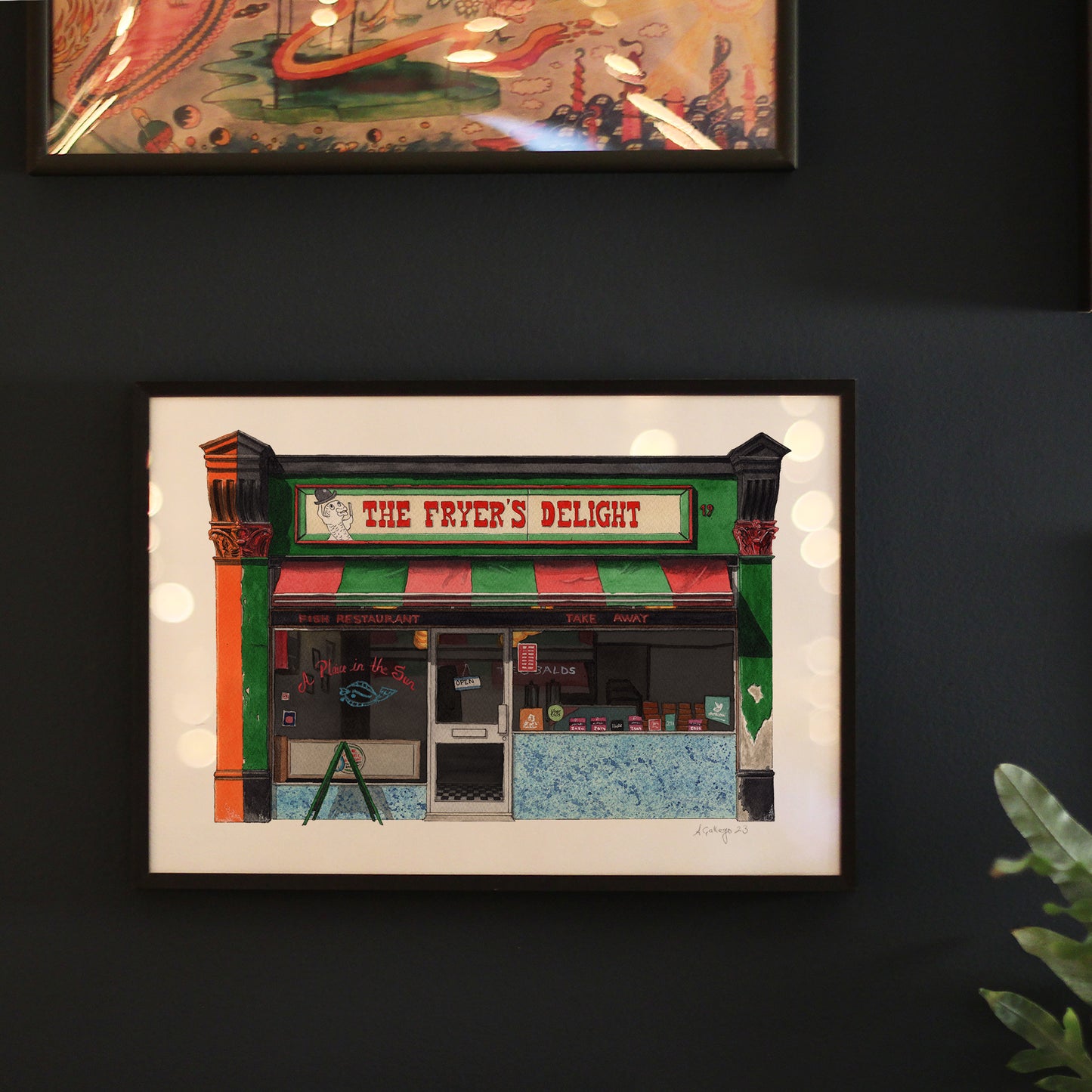 Holborn - The Fryer's Delight - Giclée Print (unframed)