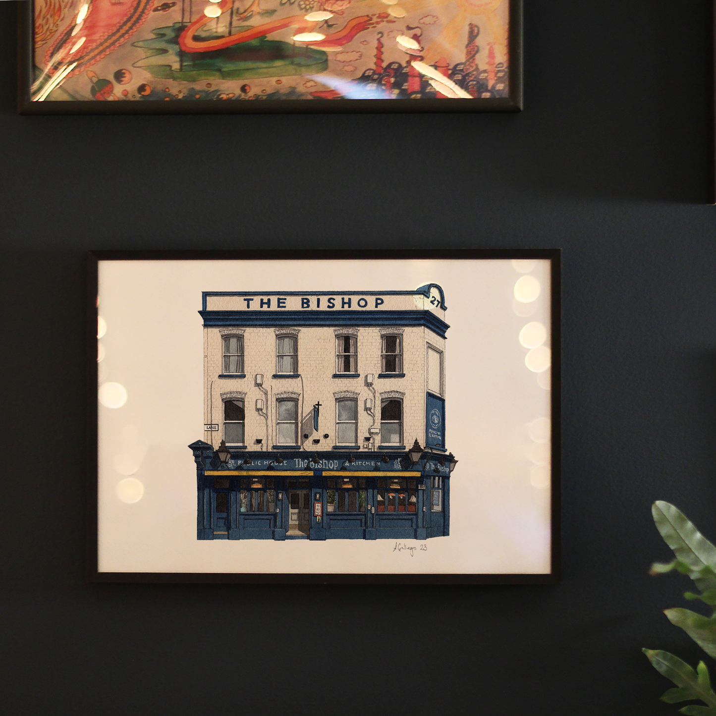East Dulwich - The Bishop - Giclée Print (unframed)