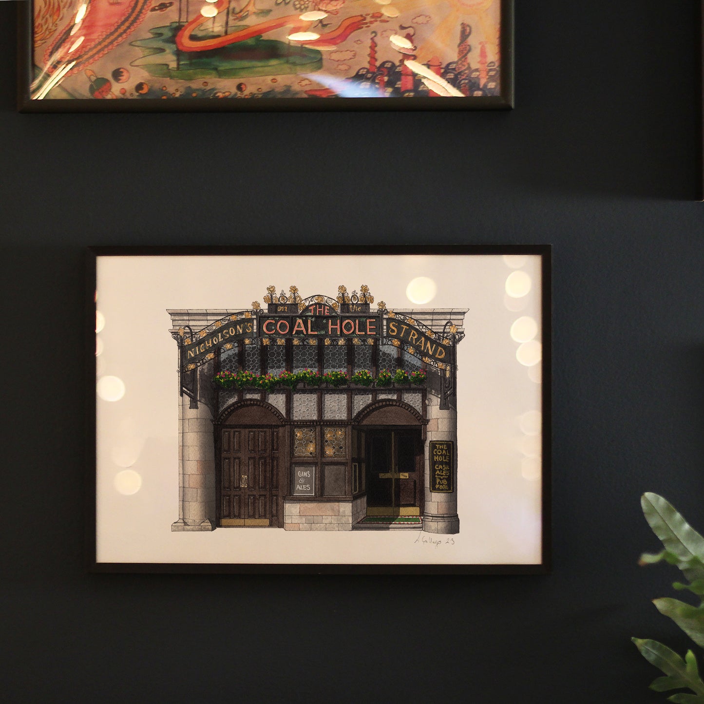 Strand - The Coal Hole Pub - Giclée Print (unframed)