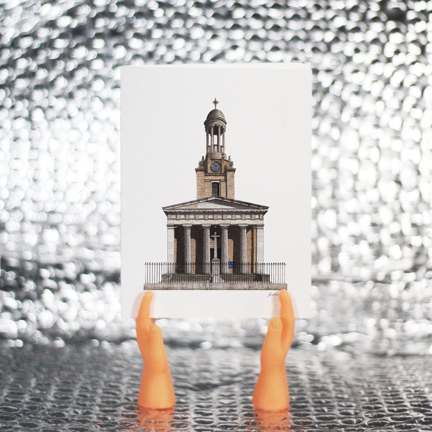 Kennington - St Mark's pub - Greeting card with envelope