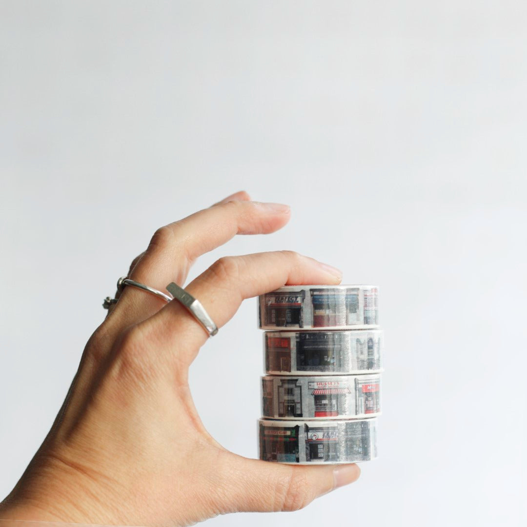 London Shop Fronts - Washi tape - 15mm x 10m
