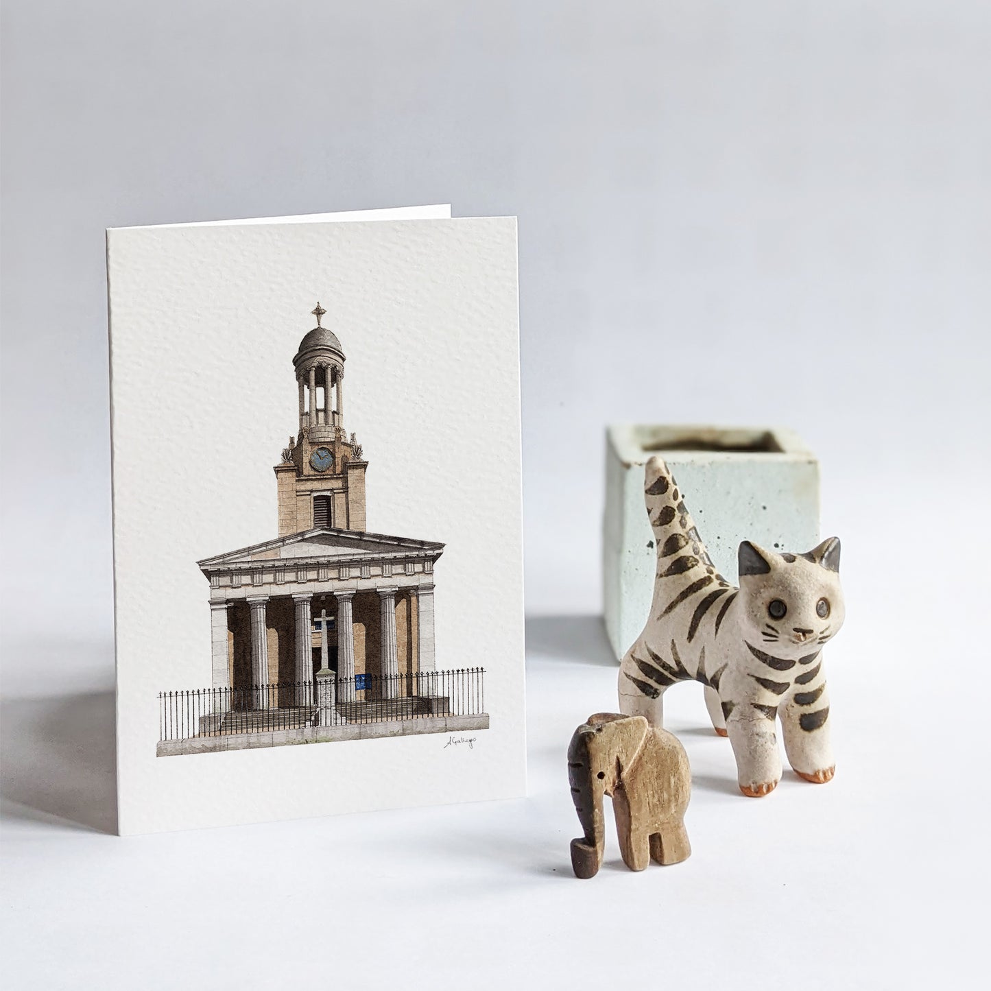 Kennington - St Mark's pub - Greeting card with envelope