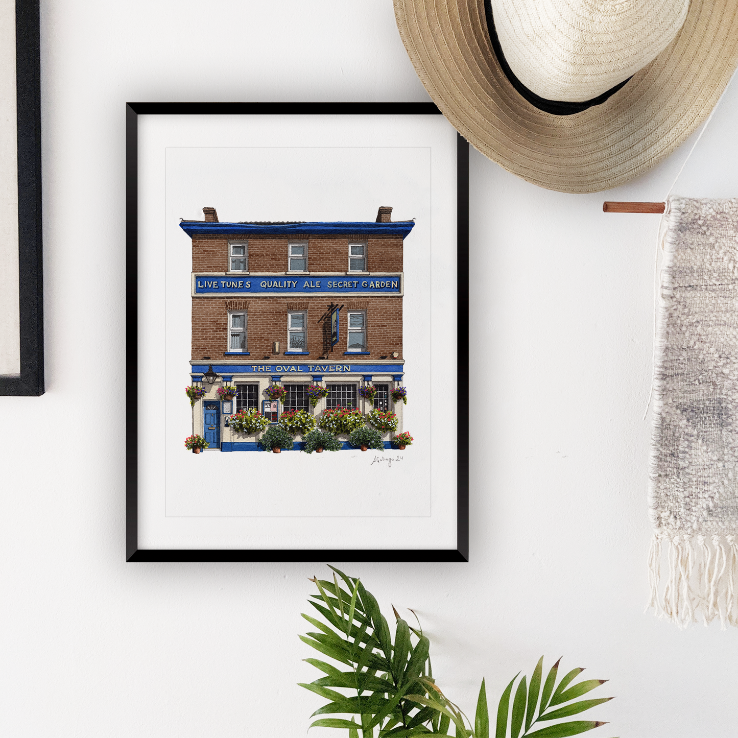 Croydon - The Oval Tavern - Giclée Print (unframed)