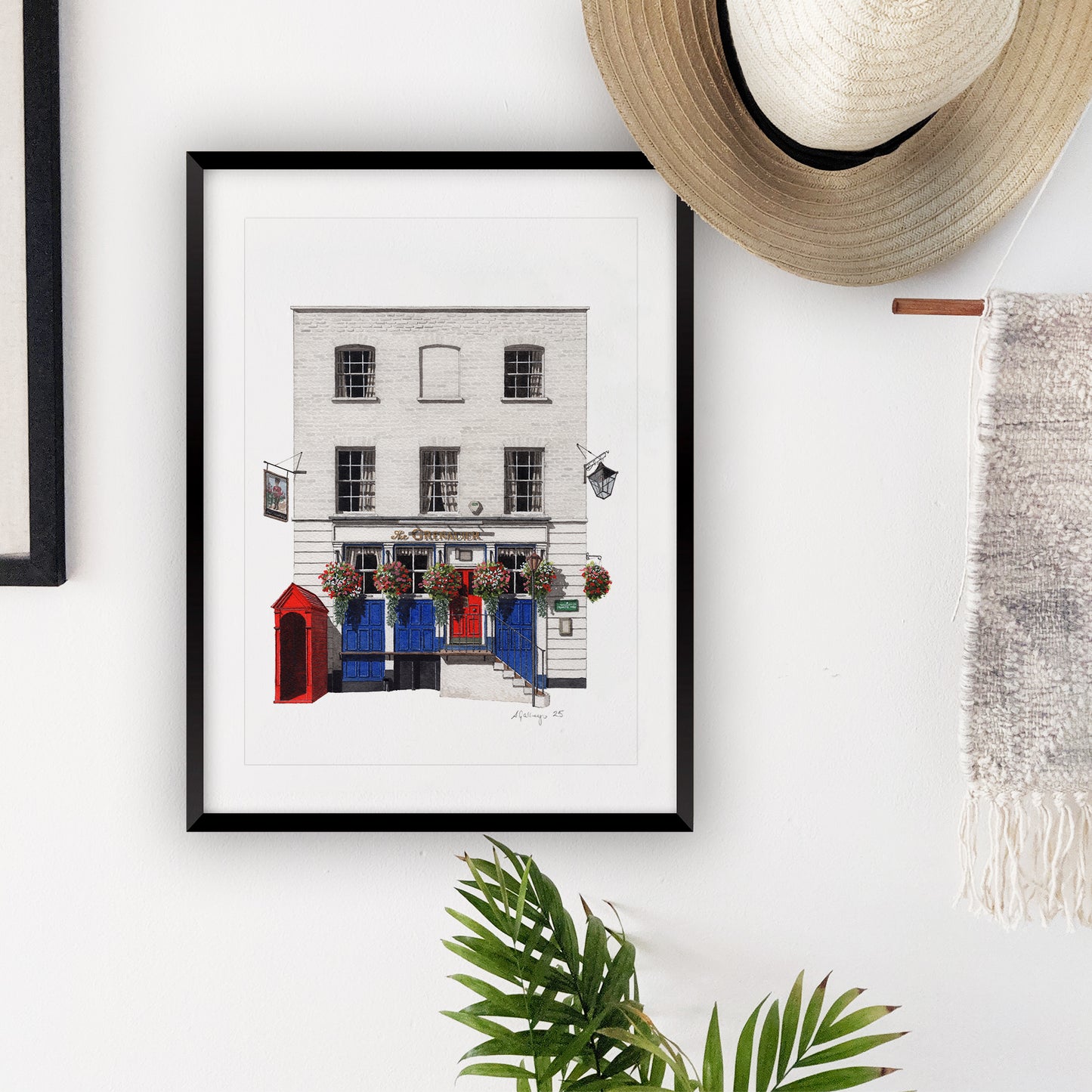 Belgravia - The Grenadier Pub - Giclée Print (unframed) - Knightsbridge