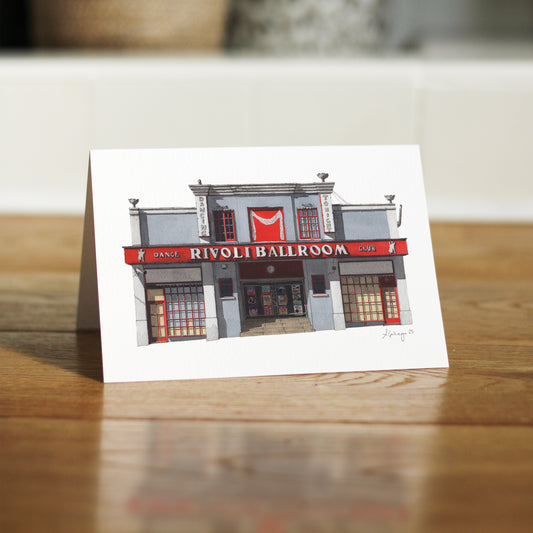 Brockley - Rivoli Ballroom - Greeting card with envelope