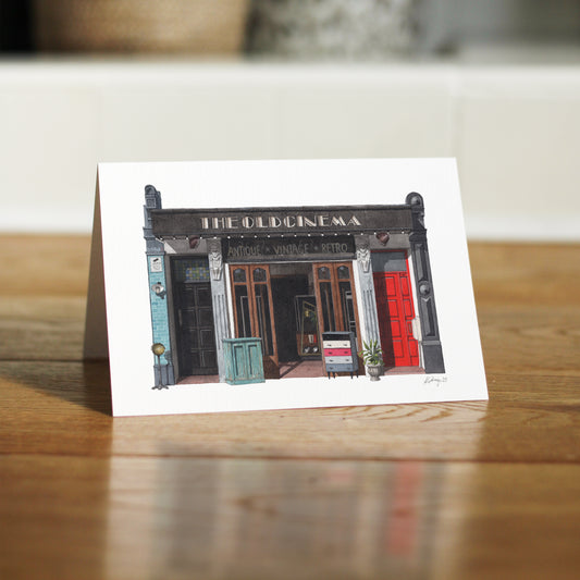 Chiswick - The Old Cinema - Greeting card with envelope