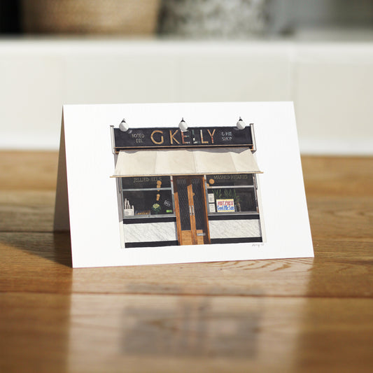 Bow - G Kelly - Greeting card with envelope