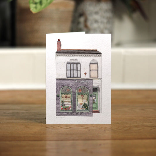 Leicester - Artifact - Greeting card with envelope