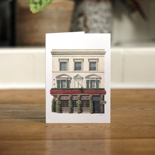 Chelsea - The Cadogan Arms - Greeting card with envelope