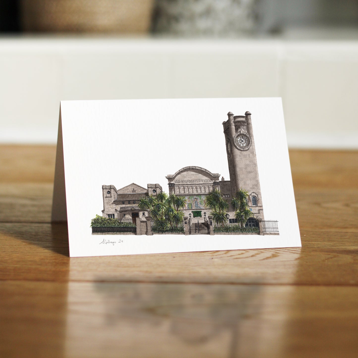 Forest Hill - Horniman Museum - Greeting card with envelope