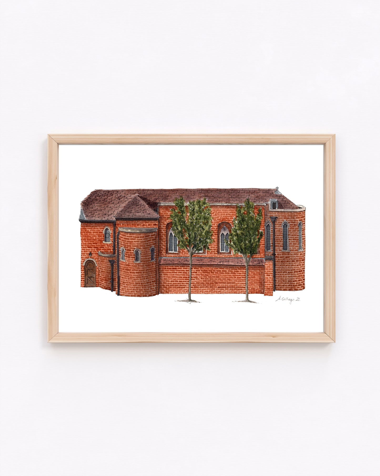 East End - Fitzrovia Chapel - Giclée Print (unframed)