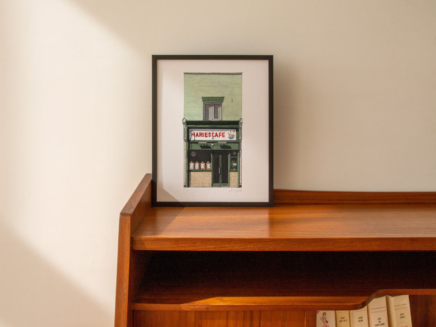 Waterloo - Marie's Cafe - Giclée Print (unframed)