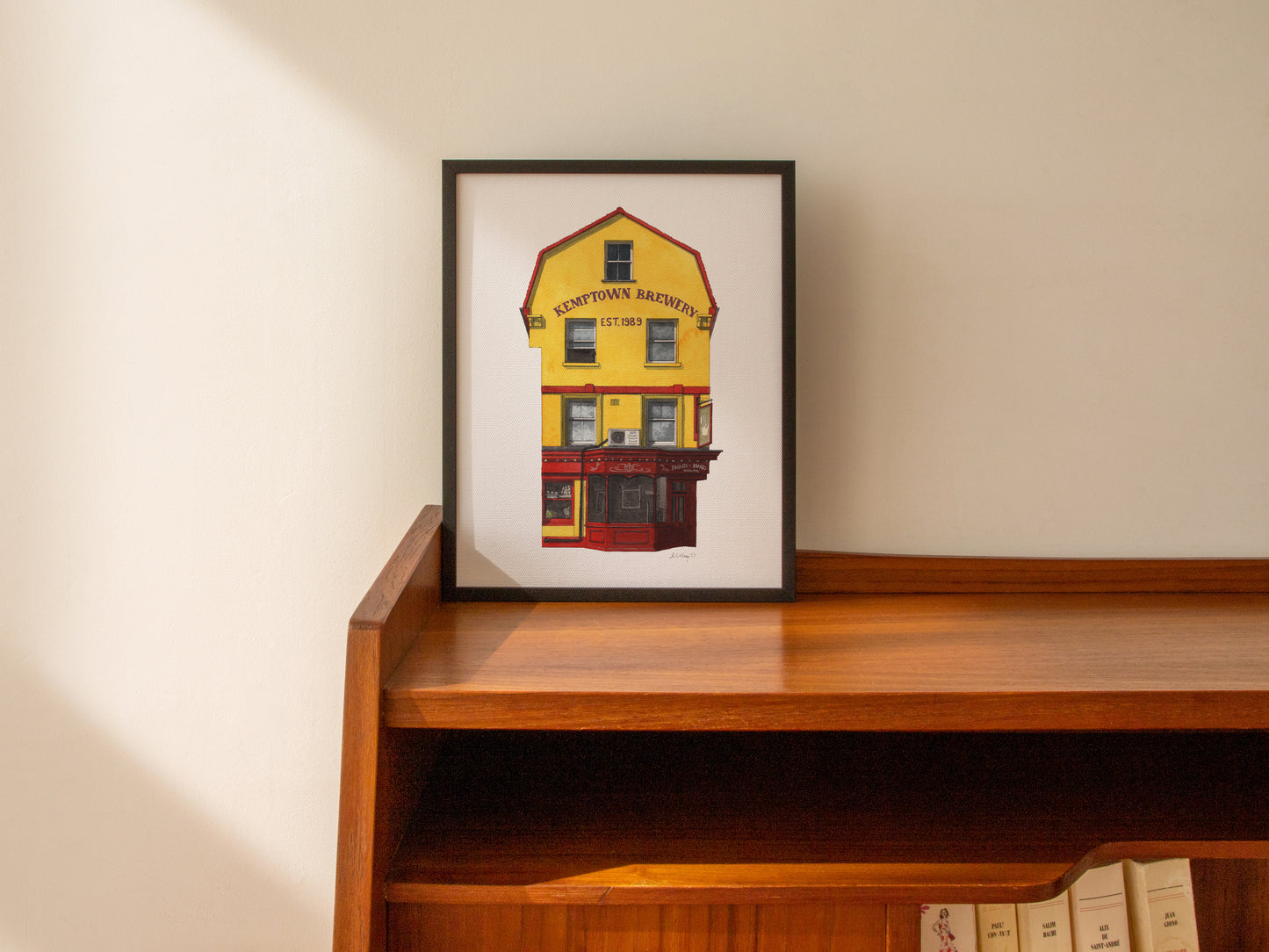 Brighton - The Hand in Hand pub - Giclée Print (unframed)