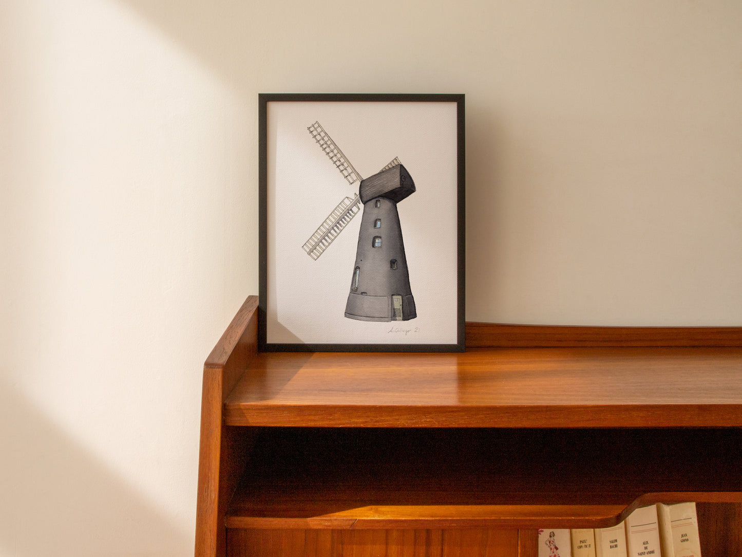 Brixton - Flour Windmill - Giclée Print (unframed)