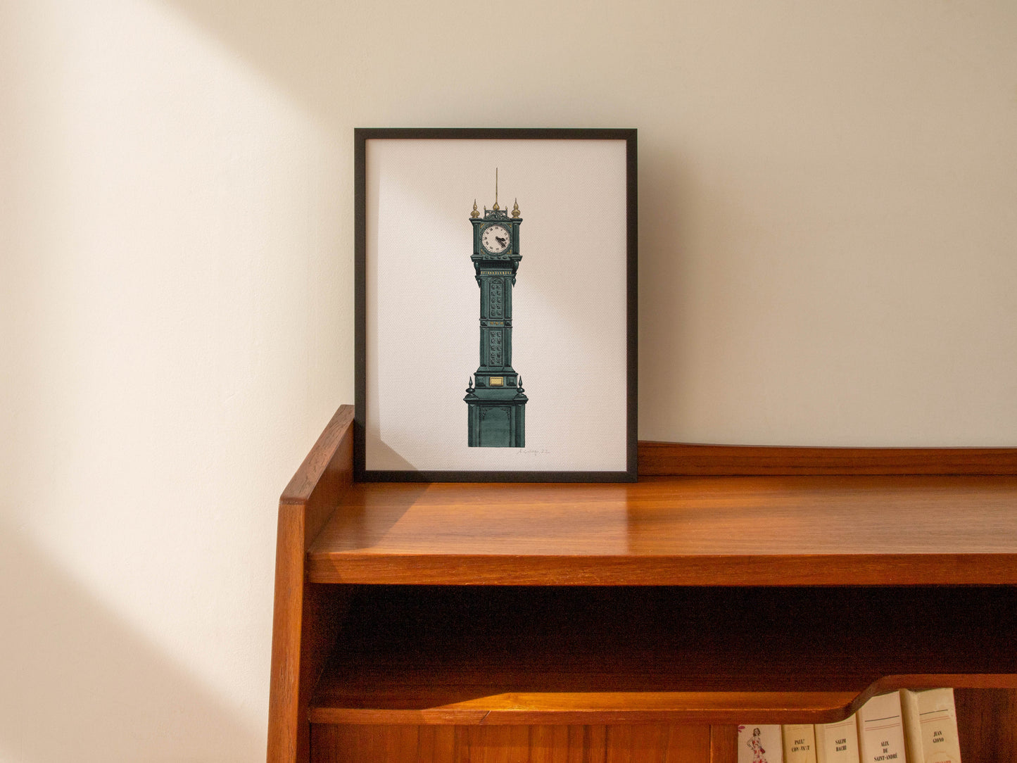 Herne Hill - Brockwell Park Clock - Giclée Print (unframed)