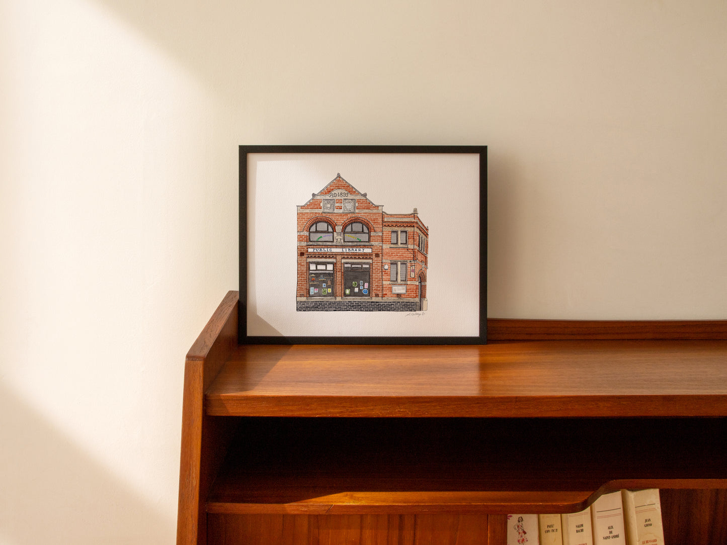 Crystal Palace - Upper Norwood Library Hub - Giclée Print (unframed)