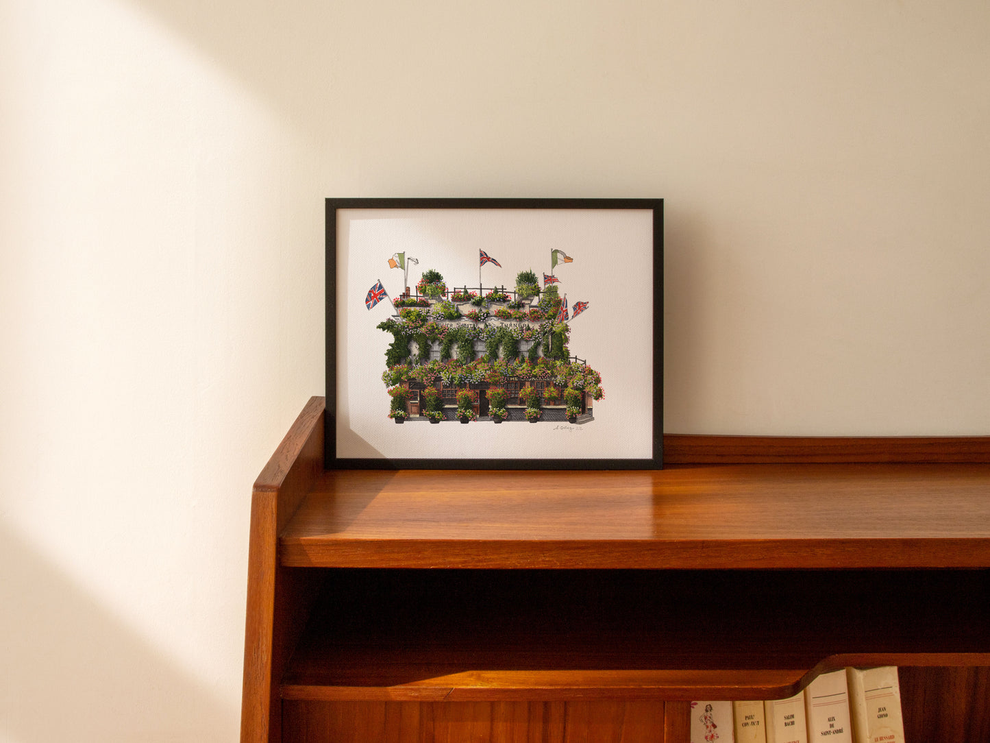 Kensington - Churchill Arms - Giclée Print (unframed)