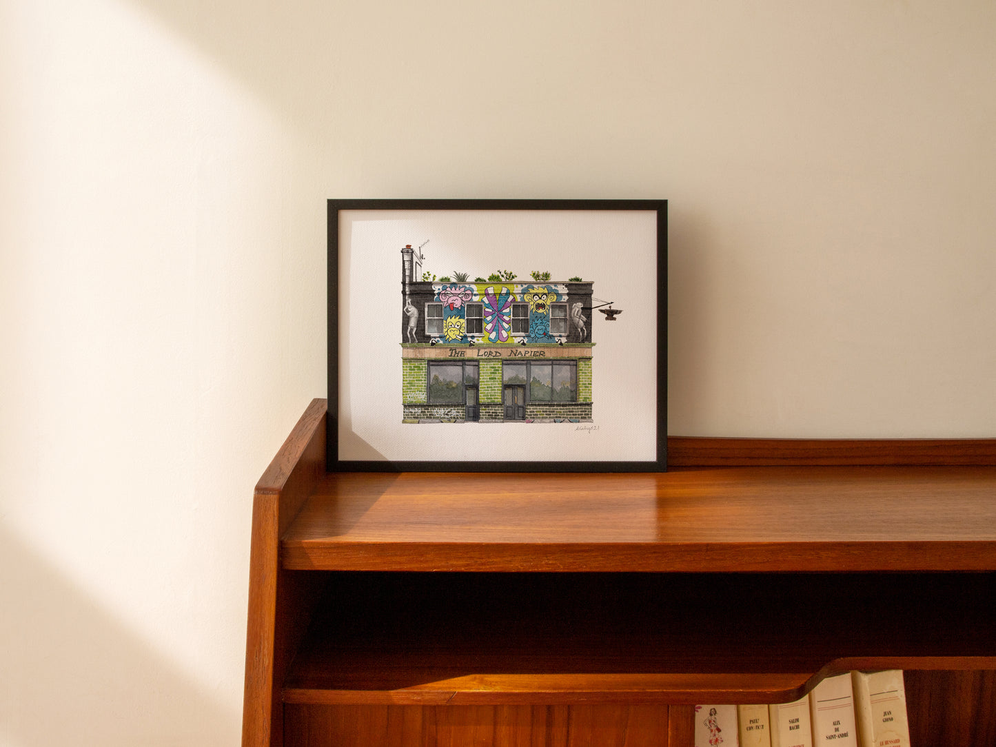Hackney Wick - Lord Napier Pub - Giclée Print (unframed)