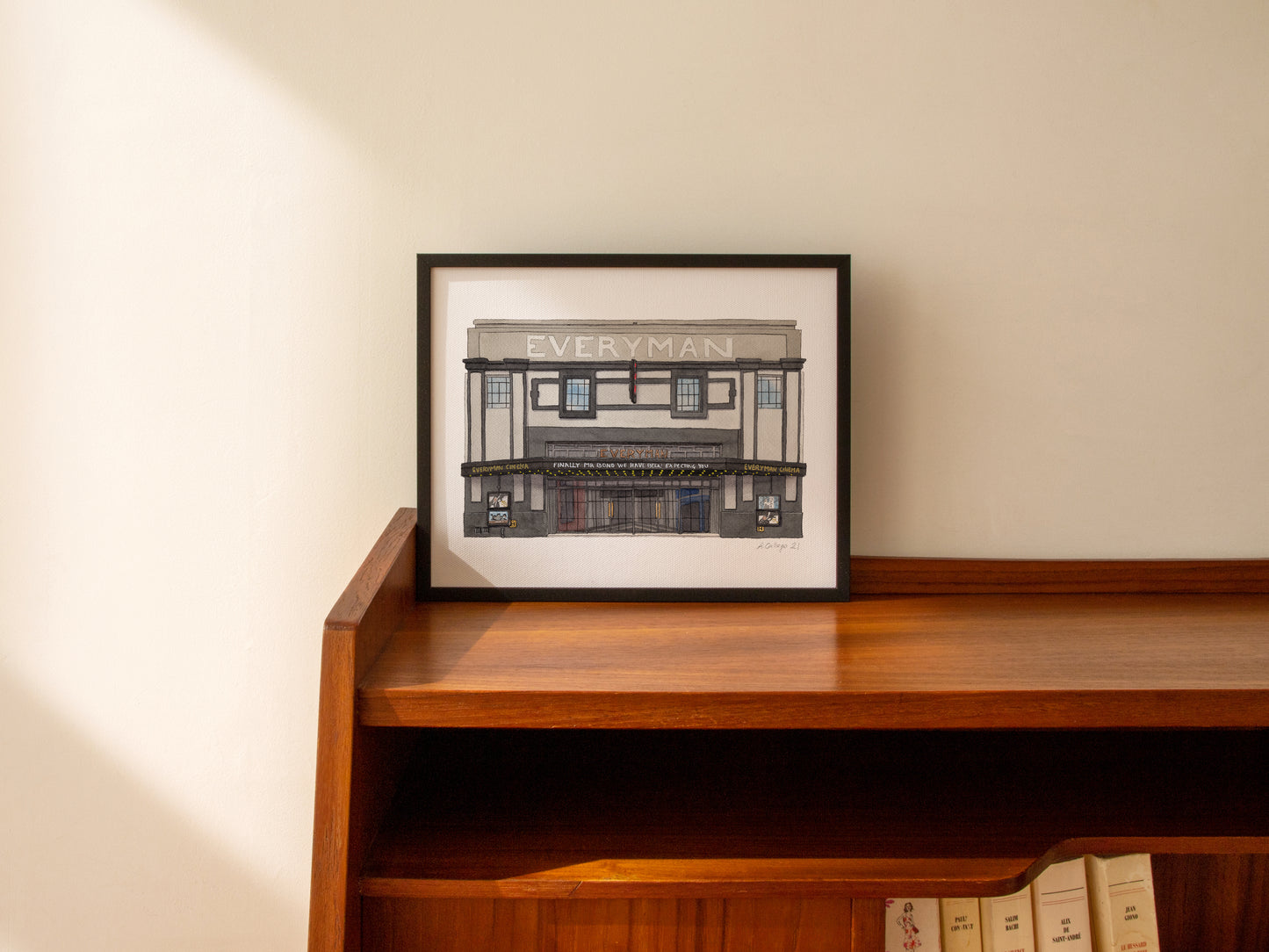 Crystal Palace - Everyman Cinema - Giclée Print (unframed)