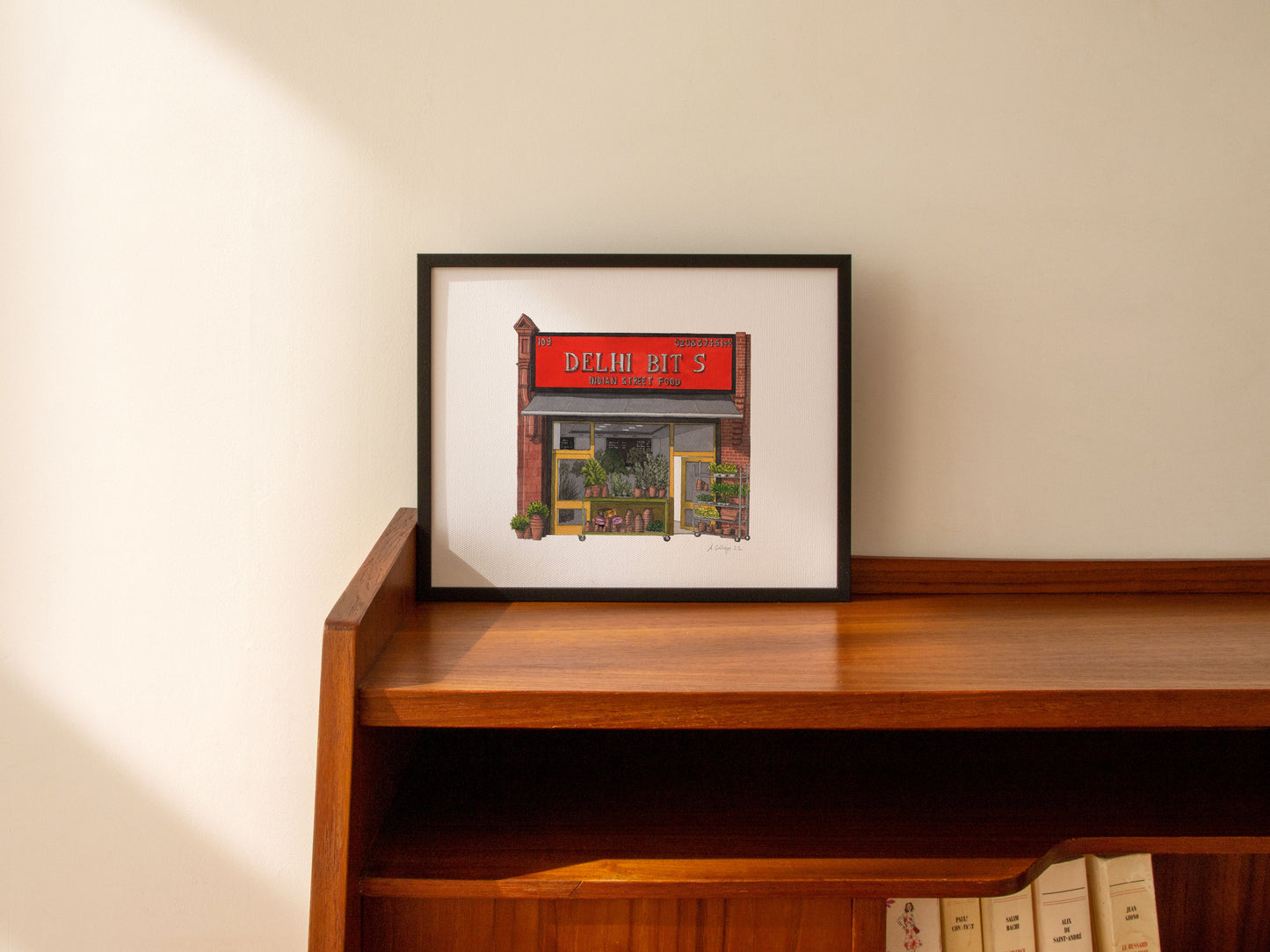 Streatham - Delhi Bites - Giclée Print (unframed)