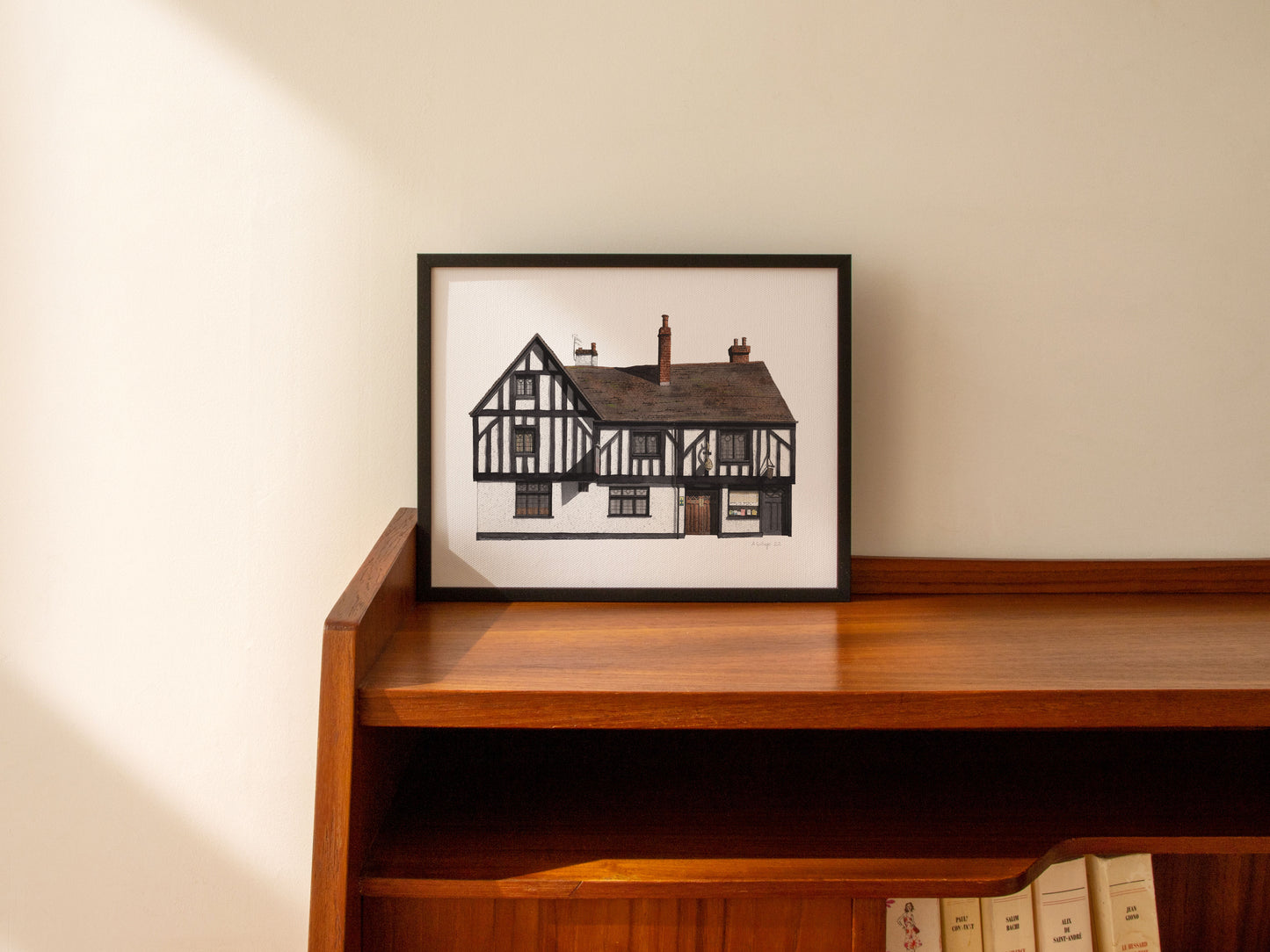 Derby - Ye Olde Dolphin Inne - Giclée Print (unframed)
