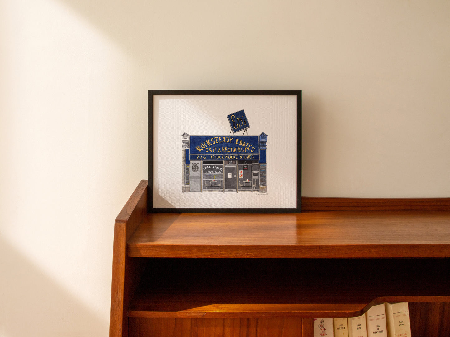 Camberwell - Rock Steady Eddie Cafe - Giclée Print (unframed) - Greasy spoon